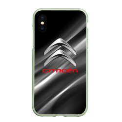 Чехол для iPhone XS Max матовый Citroen