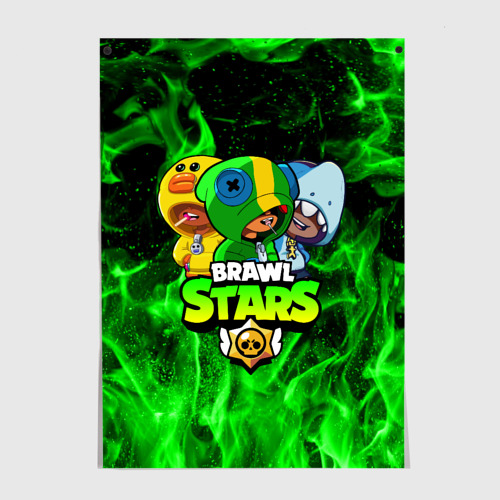 Постер BRAWL STARS TRIO