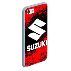 Чехол для iPhone 5/5S матовый Suzuki 1 - фото 2