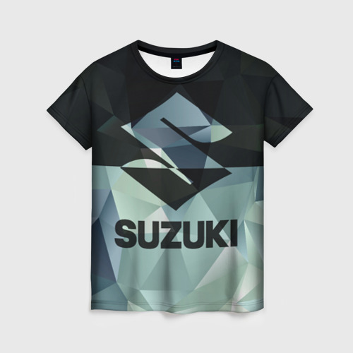 Женская футболка 3D Suzuki 5, цвет 3D печать