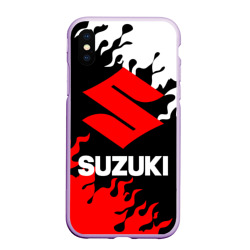 Чехол для iPhone XS Max матовый Suzuki 2