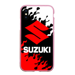 Чехол для iPhone XS Max матовый Suzuki 2