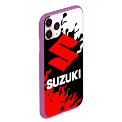 Чехол для iPhone 11 Pro Max матовый Suzuki 2 - фото 2