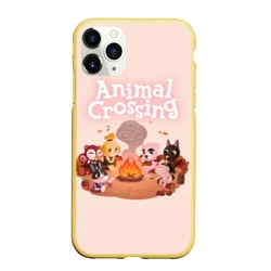 Чехол для iPhone 11 Pro Max матовый Animal Crossing