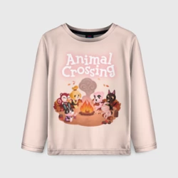 Детский лонгслив 3D Animal Crossing