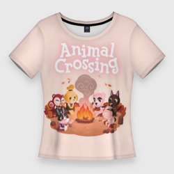 Женская футболка 3D Slim Animal Crossing