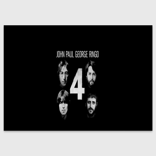 Поздравительная открытка The Beatles