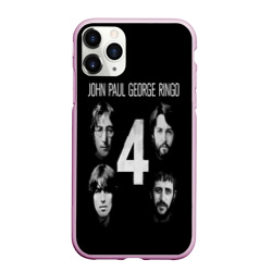 Чехол для iPhone 11 Pro Max матовый The Beatles