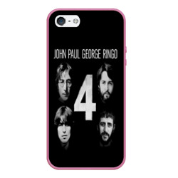 Чехол для iPhone 5/5S матовый The Beatles