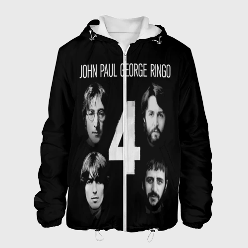 Мужская куртка 3D The Beatles