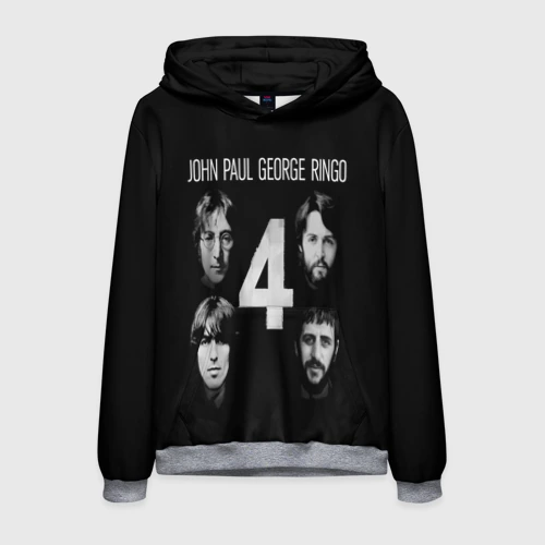 Мужская толстовка 3D The Beatles