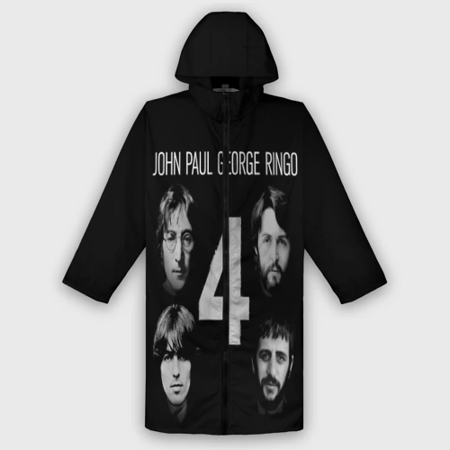 Дождевик унисекс 3D The Beatles