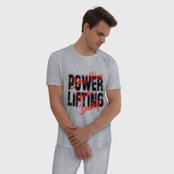 Мужская пижама хлопок Powerlifting - фото 2