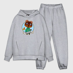 Мужской костюм oversize хлопок Tom Nook