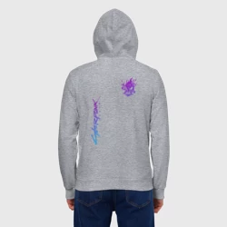 Мужская толстовка на молнии хлопок Cyberpunk 2077 - фото 2