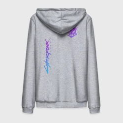 Мужская толстовка на молнии хлопок Cyberpunk 2077