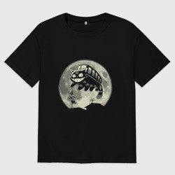 Женская футболка хлопок Oversize Котобус