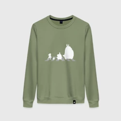 Женский свитшот хлопок Totoro Beatles