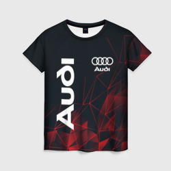 Женская футболка 3D Audi Ауди