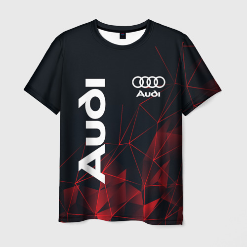 Мужская футболка 3D Audi Ауди, цвет 3D печать