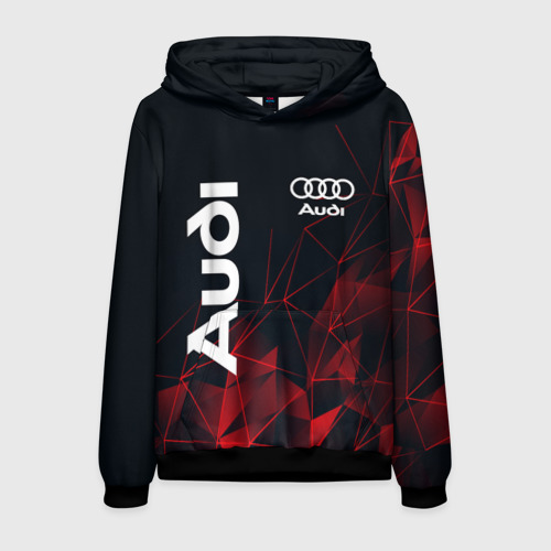 Мужская толстовка 3D Audi Ауди, цвет черный