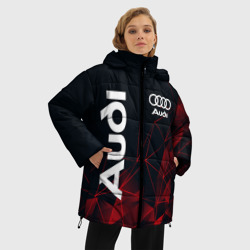 Женская зимняя куртка Oversize Audi Ауди - фото 2