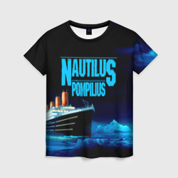 Женская футболка 3D Nautilus Pompilius