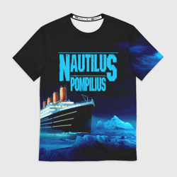 Мужская футболка 3D Nautilus Pompilius