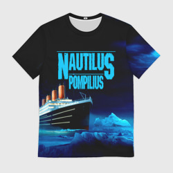 Мужская футболка 3D Nautilus Pompilius