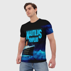 Мужская футболка 3D Nautilus Pompilius - фото 2