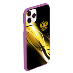 Чехол для iPhone 11 Pro Max матовый Россия - фото 2