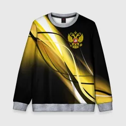 Детский свитшот 3D Россия