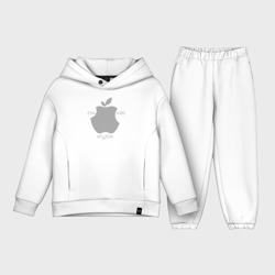 Детский костюм хлопок Oversize Яблоко Ньютоновское и Ева