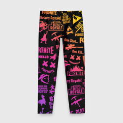 Детские леггинсы 3D Fortnite party event Фортнайт