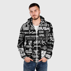 Мужская ветровка 3D Рок группы - фото 2