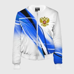 Женский бомбер 3D Россия Russia