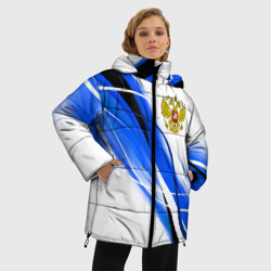 Женская зимняя куртка Oversize Россия Russia - фото 2
