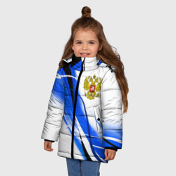 Зимняя куртка для девочек 3D Россия Russia - фото 2
