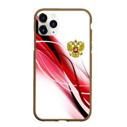 Чехол для iPhone 11 Pro Max матовый Россия