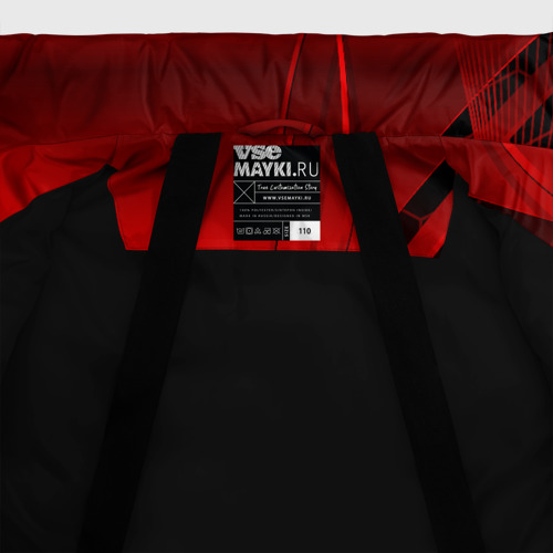 Зимняя куртка для девочек 3D Audi, цвет черный - фото 7