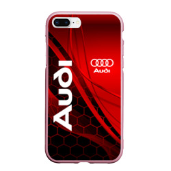 Чехол для iPhone 7Plus/8 Plus матовый Audi