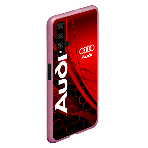 Чехол для Honor 20 Audi, цвет малиновый - фото 3