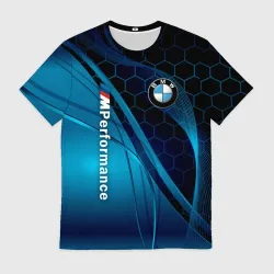 Мужская футболка 3D BMW M Power