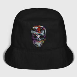 Мужская панама хлопок Vanguard skull - pop art