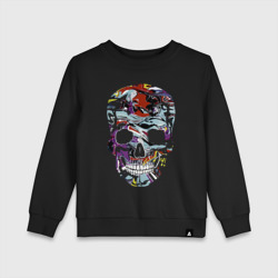 Детский свитшот хлопок Vanguard skull - pop art