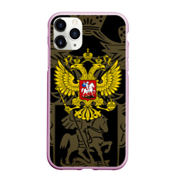 Чехол для iPhone 11 Pro Max матовый Россия