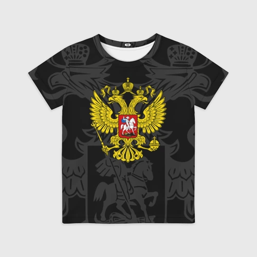 Детская футболка 3D Россия