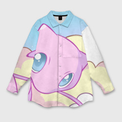 Мужская рубашка oversize 3D Mew