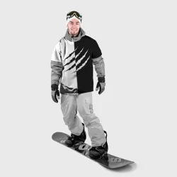 Накидка на куртку 3D След зверя