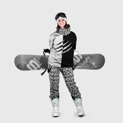 Накидка на куртку 3D След зверя - фото 2